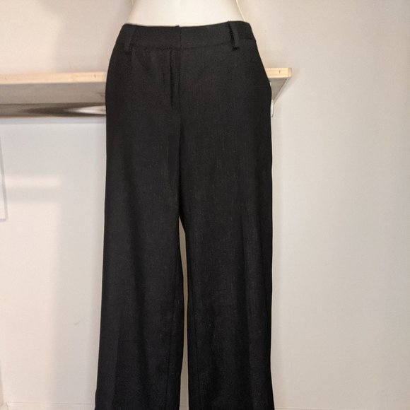 Kensie Dark Charcoal Gray Straight Leg Pants - Picture 5 of 5
